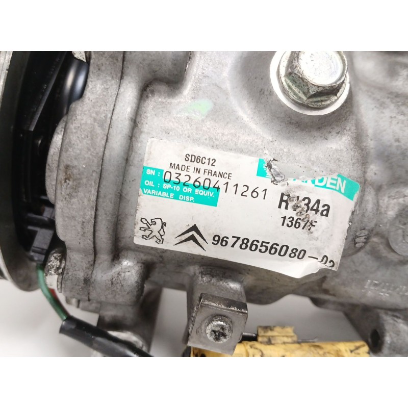 Recambio de compresor aire acondicionado para citroën c3 ii (sc_) 1.4 hdi 70 (sc8hzc, sc8hr0, sc8hp4) referencia OEM IAM   