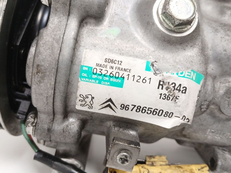 Recambio de compresor aire acondicionado para citroën c3 ii (sc_) 1.4 hdi 70 (sc8hzc, sc8hr0, sc8hp4) referencia OEM IAM   