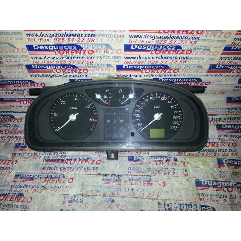 Recambio de cuadro instrumentos para renault laguna ii (bg0) authentique referencia OEM IAM 8200170297  