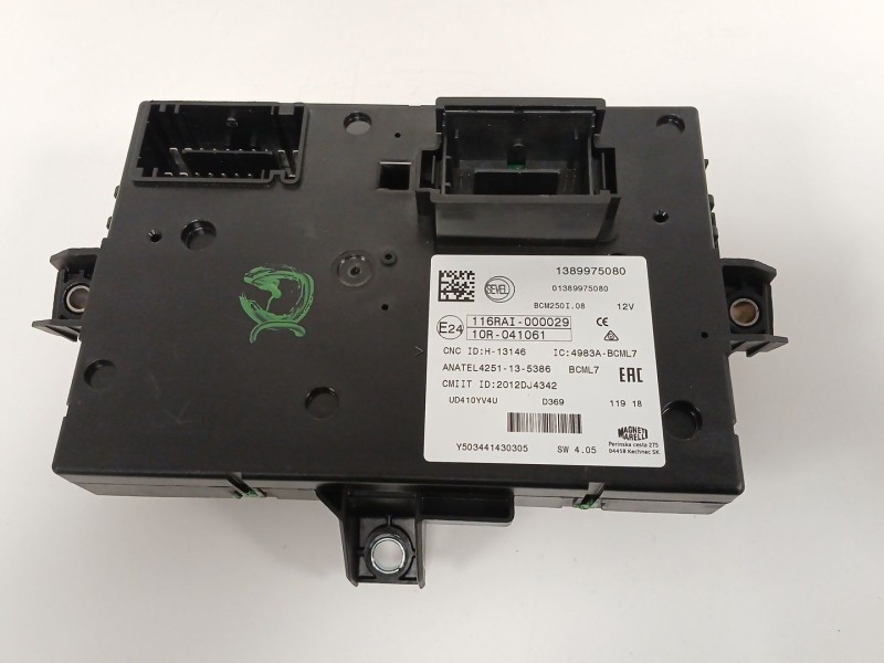 Recambio de caja reles / fusibles para citroën jumper ii autobús 2.0 bluehdi 130 referencia OEM IAM 116RAI000029  