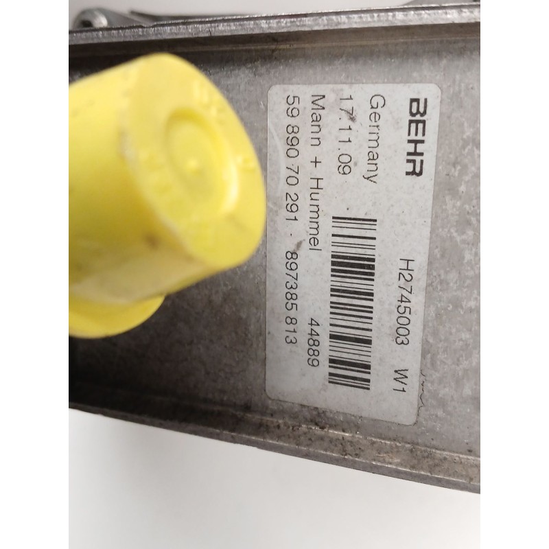 Recambio de enfriador aceite motor para opel astra j lim. 1.7 16v cdti referencia OEM IAM H2745003 5989070291 6740273586