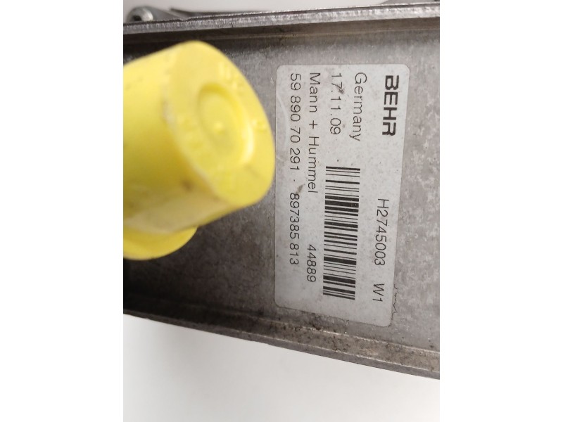 Recambio de enfriador aceite motor para opel astra j lim. 1.7 16v cdti referencia OEM IAM H2745003 5989070291 6740273586