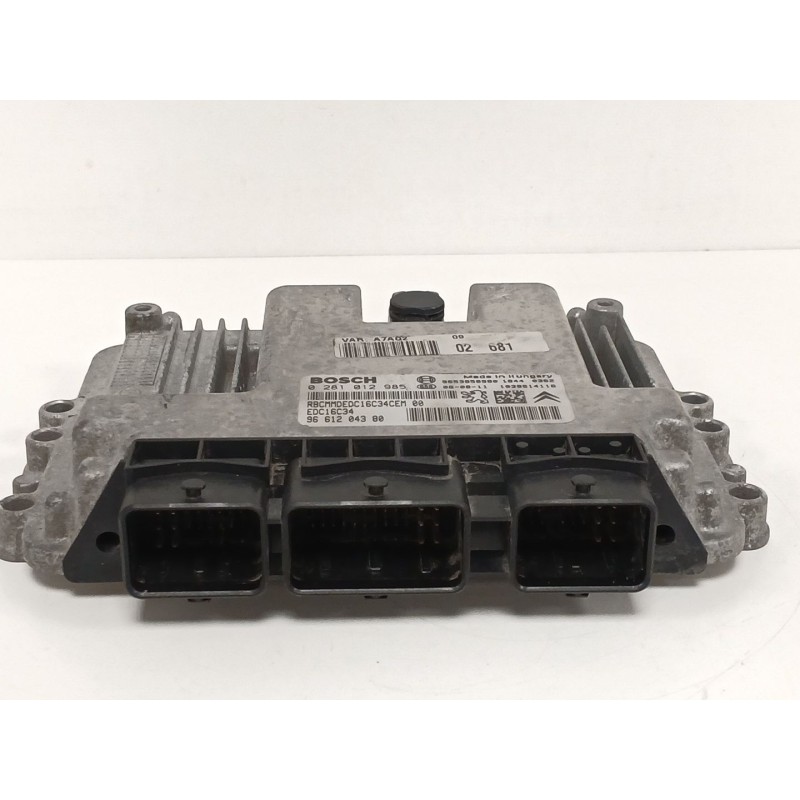 Recambio de centralita motor uce para peugeot 207/207+ (wa_, wc_) 1.6 hdi referencia OEM IAM 0281012985 9661204380 