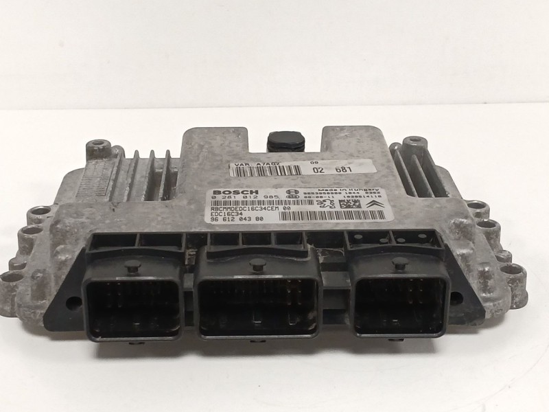 Recambio de centralita motor uce para peugeot 207/207+ (wa_, wc_) 1.6 hdi referencia OEM IAM 0281012985 9661204380 