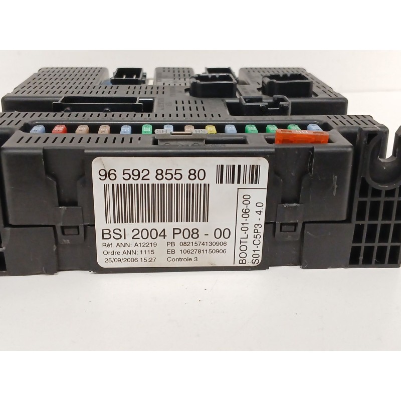 Recambio de caja reles / fusibles para peugeot 207/207+ (wa_, wc_) 1.6 hdi referencia OEM IAM 9659285580 BSI2004 