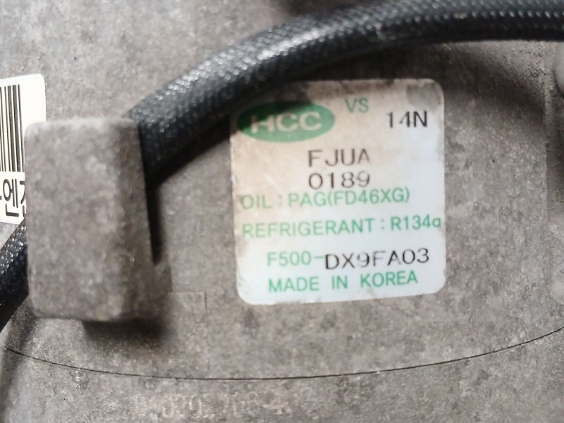 Recambio de compresor aire acondicionado para kia sportage iii (sl) 1.7 crdi referencia OEM IAM   