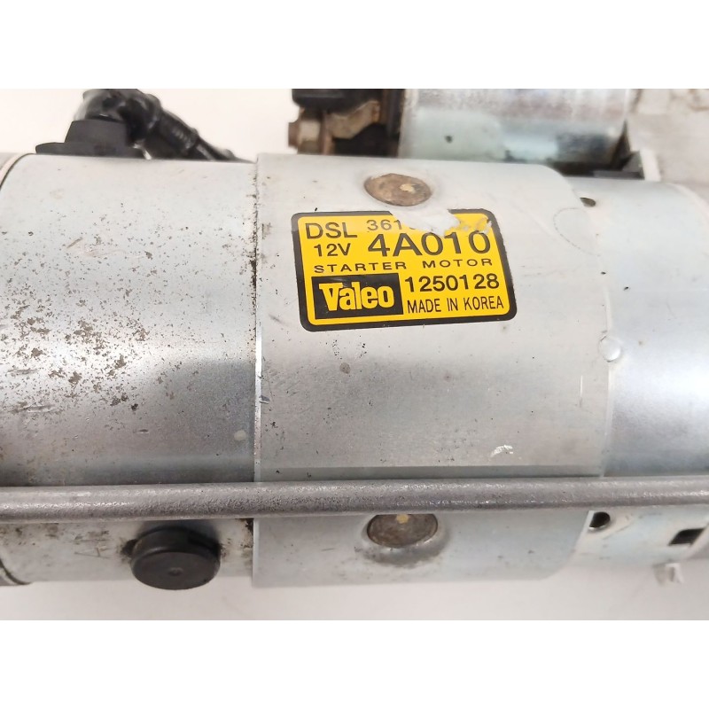 Recambio de motor arranque para kia sorento i (jc) 2.5 crdi referencia OEM IAM 1250828 4A010 