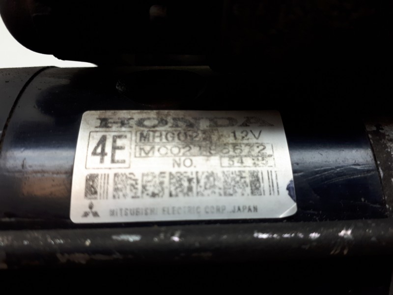 Recambio de motor arranque para honda accord berlina (cl/cn) 2.2i ctdi executive referencia OEM IAM MHG023 M002T86672 