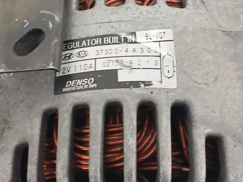 Recambio de alternador para kia sorento i (jc) 2.5 crdi referencia OEM IAM   
