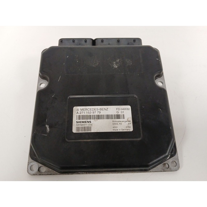 Recambio de centralita motor uce para mercedes-benz slk (r171) 200 kompressor (171.442) referencia OEM IAM A2711539779 5WK90511 