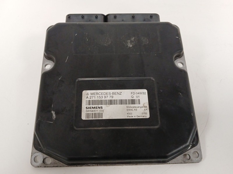 Recambio de centralita motor uce para mercedes-benz slk (r171) 200 kompressor (171.442) referencia OEM IAM A2711539779 5WK90511 