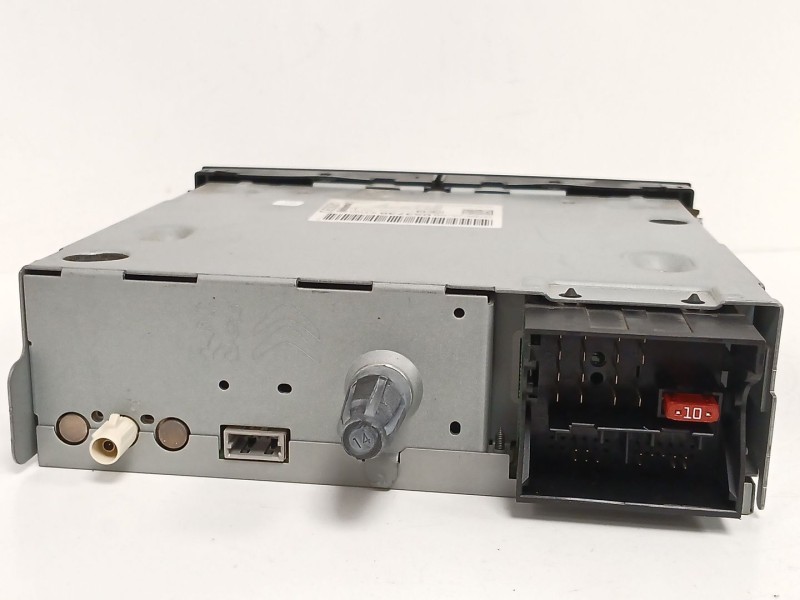 Recambio de sistema audio / radio cd para citroën jumpy ii furgoneta 1.6 hdi 90 8v referencia OEM IAM 98053736XT00  