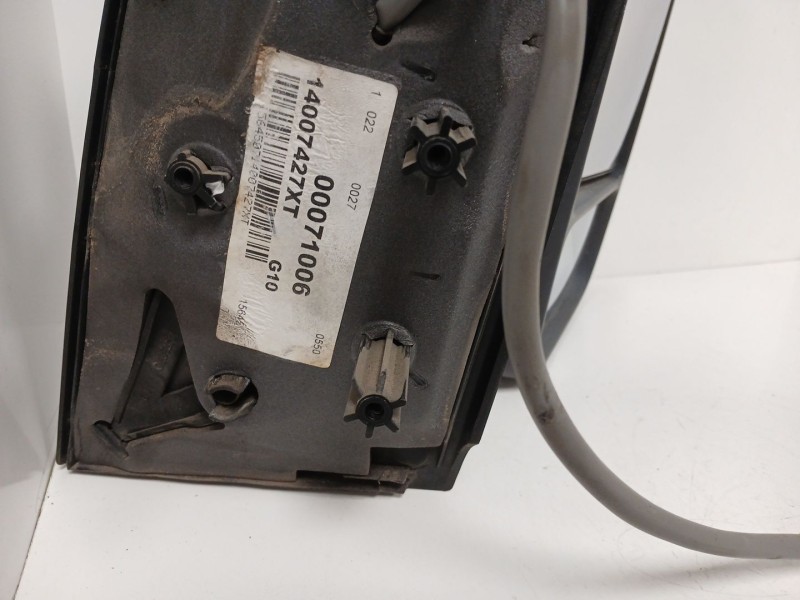 Recambio de retrovisor derecho para citroën jumpy ii furgoneta 1.6 hdi 90 8v referencia OEM IAM 14007427XT  