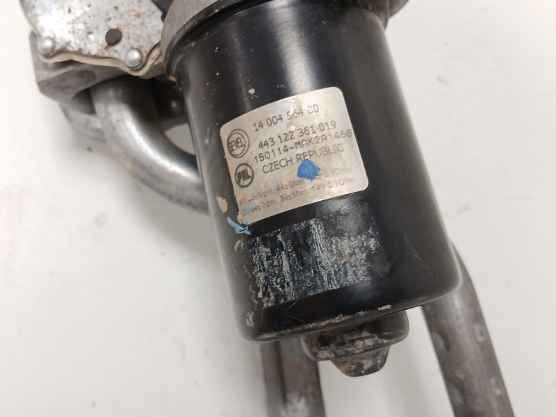 Recambio de motor limpia delantero para citroën jumpy ii furgoneta 1.6 hdi 90 8v referencia OEM IAM 443122361019  