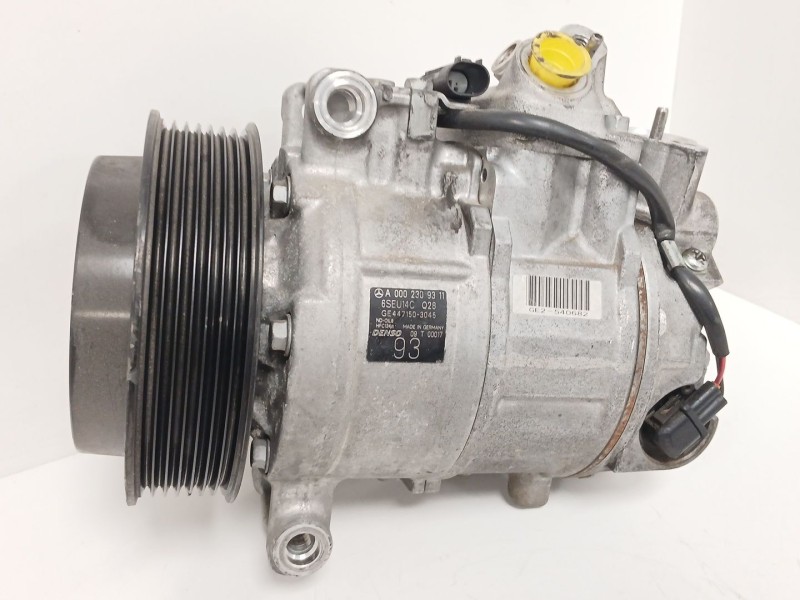 Recambio de compresor aire acondicionado para mercedes-benz slk (r171) 200 kompressor (171.442) referencia OEM IAM A0002309311 6