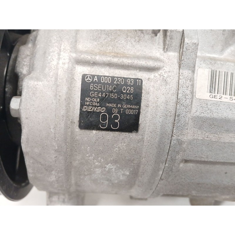 Recambio de compresor aire acondicionado para mercedes-benz slk (r171) 200 kompressor (171.442) referencia OEM IAM A0002309311 6