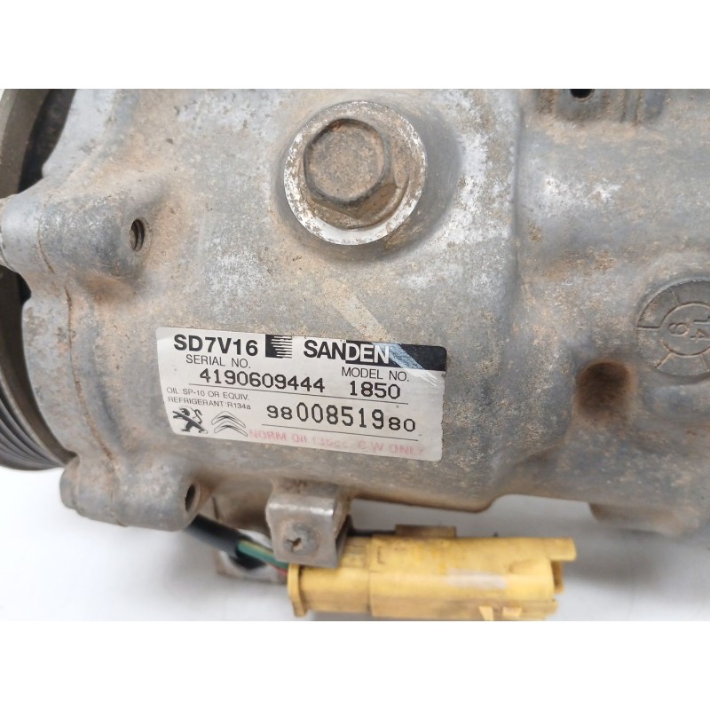 Recambio de compresor aire acondicionado para citroën jumpy ii furgoneta 1.6 hdi 90 8v referencia OEM IAM   