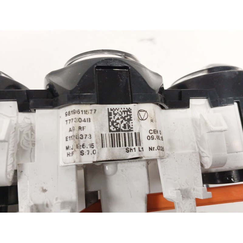 Recambio de mando calefaccion / aire acondicionado para peugeot 208 i (ca_, cc_) 1.5 bluehdi 100 referencia OEM IAM 9819611577  