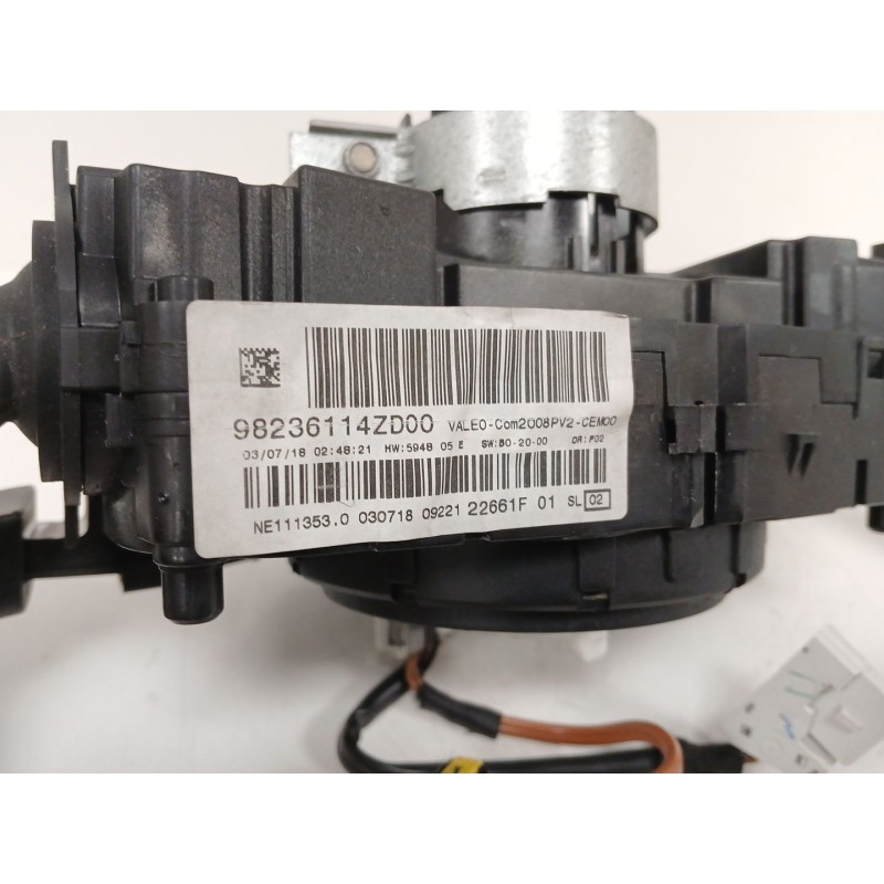 Recambio de mando luces para peugeot 208 i (ca_, cc_) 1.5 bluehdi 100 referencia OEM IAM 98236114ZD00 COM2008 