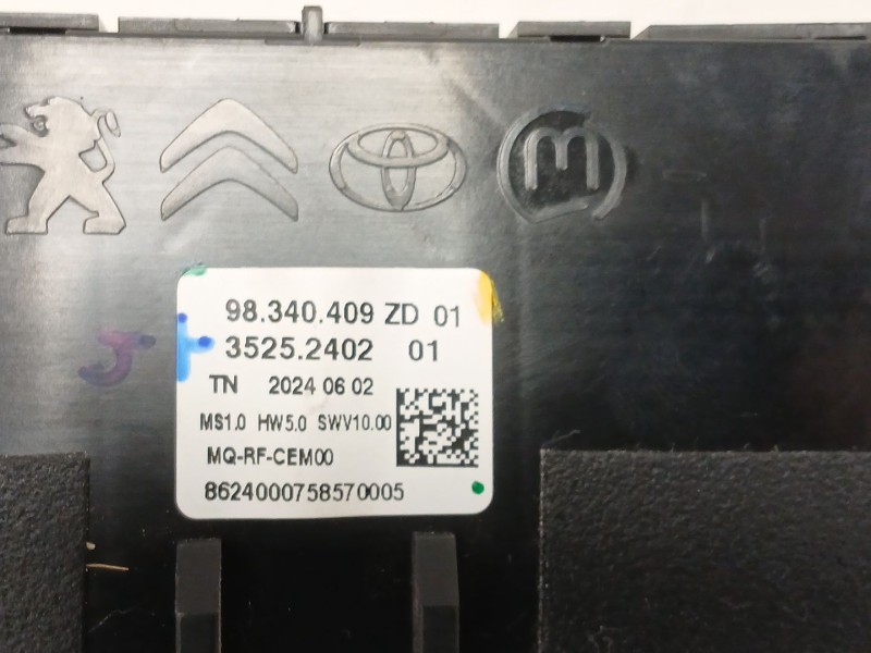 Recambio de mando climatizador para opel combo e tour / life (k9) 1.5 referencia OEM IAM   