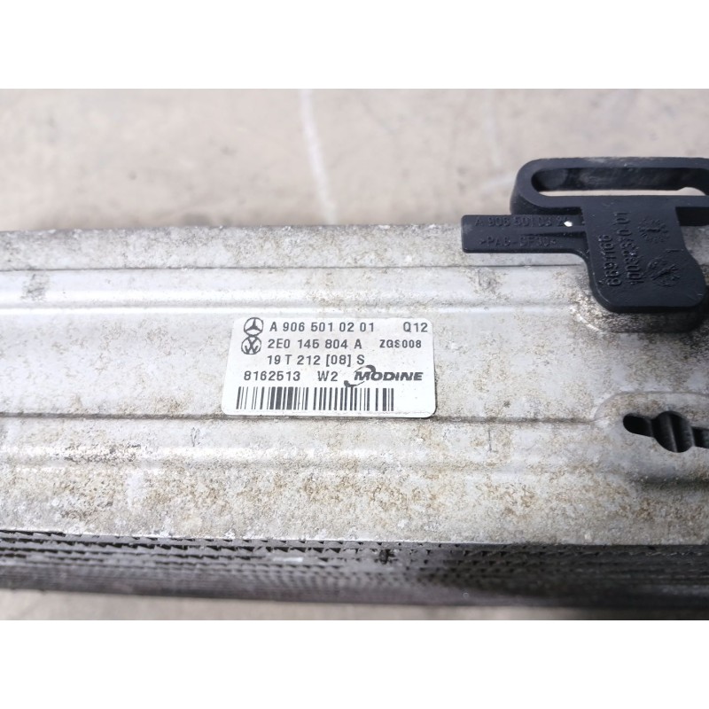 Recambio de intercooler para mercedes-benz sprinter 3,5-t furgoneta (b906) 316 cdi (906.631, 906.633, 906.635, 906.637) referenc