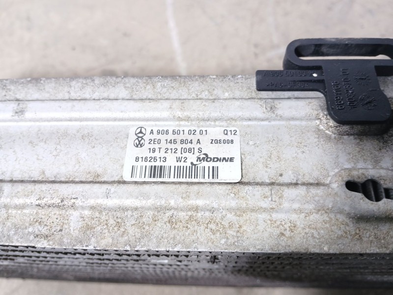 Recambio de intercooler para mercedes-benz sprinter 3,5-t furgoneta (b906) 316 cdi (906.631, 906.633, 906.635, 906.637) referenc