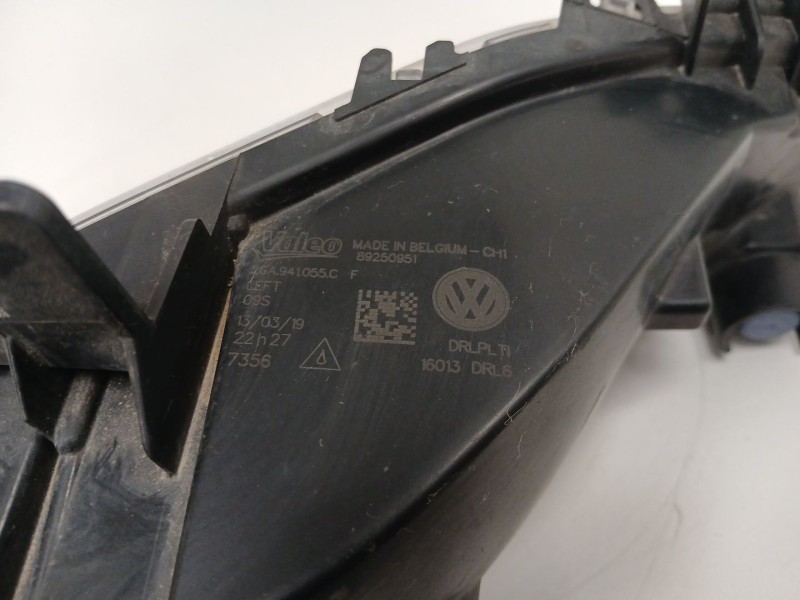 Recambio de faro antiniebla izquierdo para volkswagen t-roc (a11, d11) 1.6 tdi referencia OEM IAM   