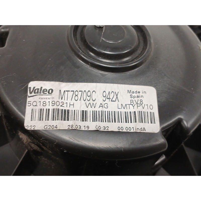 Recambio de motor calefaccion para volkswagen t-roc (a11, d11) 1.6 tdi referencia OEM IAM 5Q1819021H 5Q0907521C 