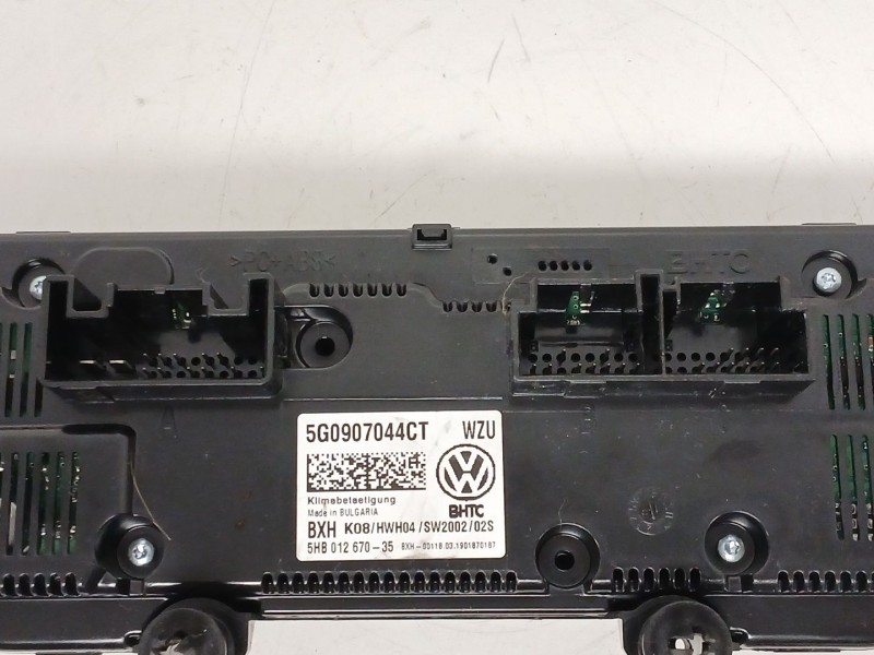 Recambio de mando climatizador para volkswagen t-roc (a11, d11) 1.6 tdi referencia OEM IAM 5G0907044CT  