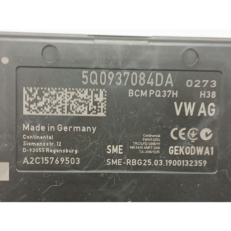 Recambio de modulo electronico para volkswagen t-roc (a11, d11) 1.6 tdi referencia OEM IAM   