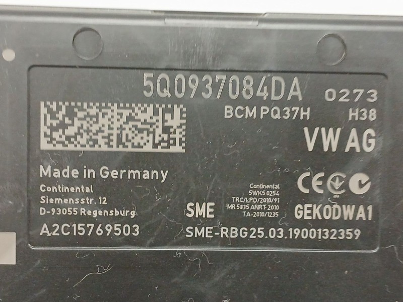 Recambio de modulo electronico para volkswagen t-roc (a11, d11) 1.6 tdi referencia OEM IAM   