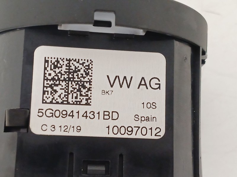 Recambio de mando luces para volkswagen t-roc (a11, d11) 1.6 tdi referencia OEM IAM 5G0941431BD 10097012 