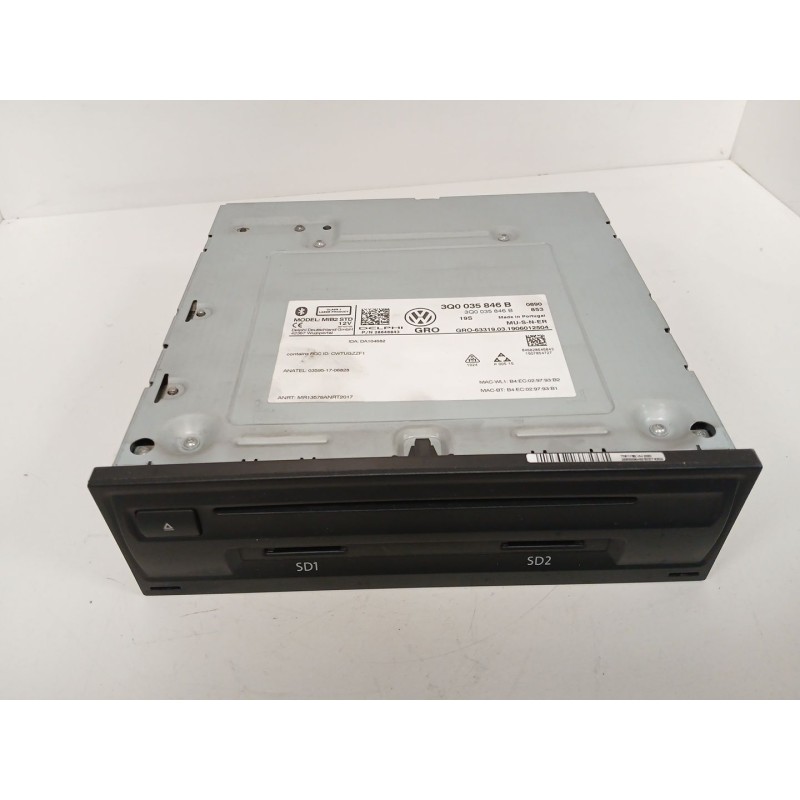 Recambio de sistema navegacion gps para volkswagen t-roc (a11, d11) 1.6 tdi referencia OEM IAM 3Q0035846B  