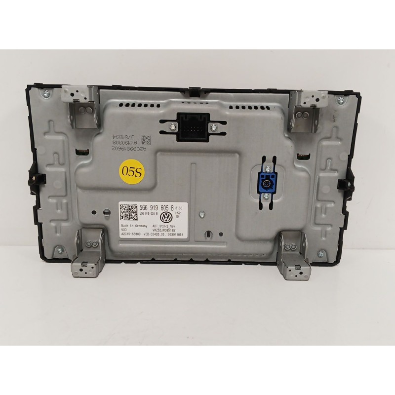Recambio de pantalla multifuncion para volkswagen t-roc (a11, d11) 1.6 tdi referencia OEM IAM 5G69819605B  