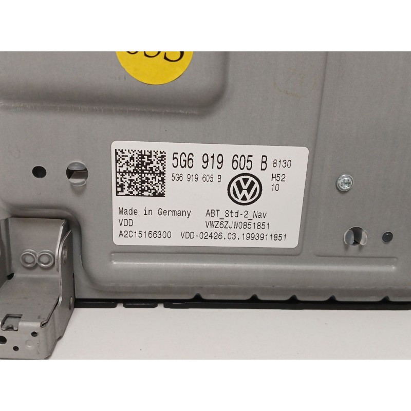 Recambio de pantalla multifuncion para volkswagen t-roc (a11, d11) 1.6 tdi referencia OEM IAM 5G69819605B  