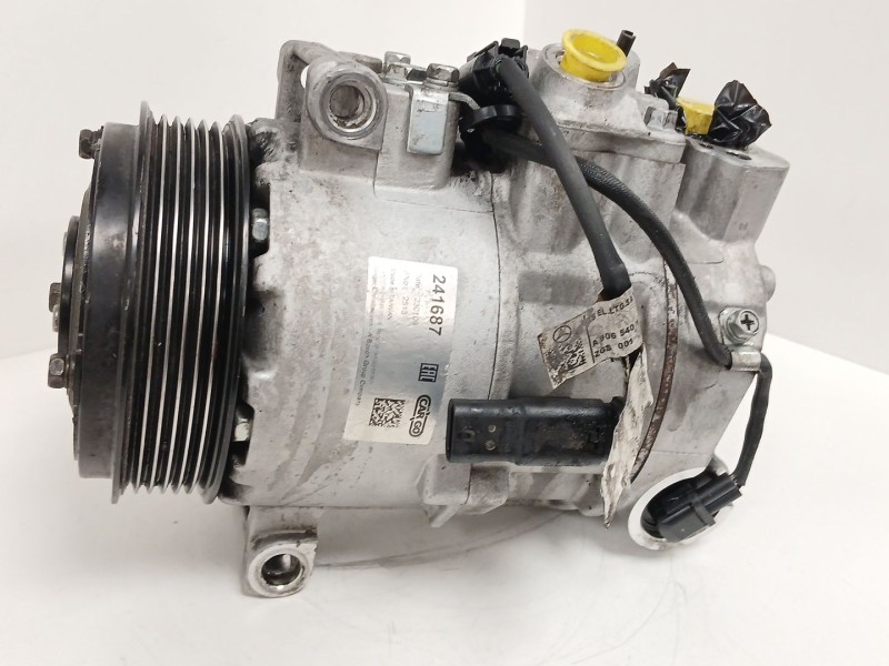Recambio de compresor aire acondicionado para mercedes-benz sprinter 3,5-t furgoneta (b906) 316 cdi (906.631, 906.633, 906.635, 