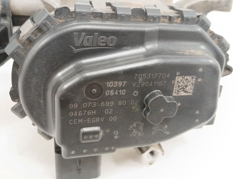 Recambio de valvula egr para peugeot partner tepee 1.6 hdi / bluehdi 75 referencia OEM IAM 9807369980  