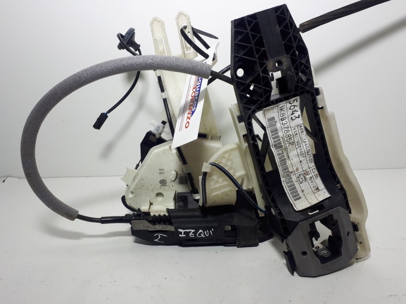 Recambio de cerradura puerta delantera izquierda para volkswagen scirocco (138) r-line bmt referencia OEM IAM 1K8837885K  