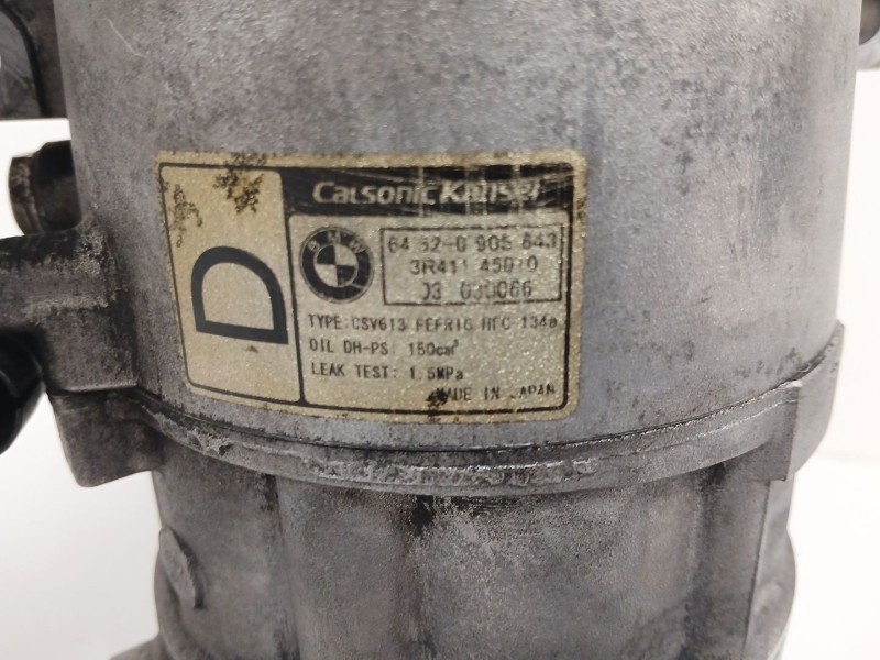 Recambio de compresor aire acondicionado para bmw 3 (e46) 320 d referencia OEM IAM 3R41145010  