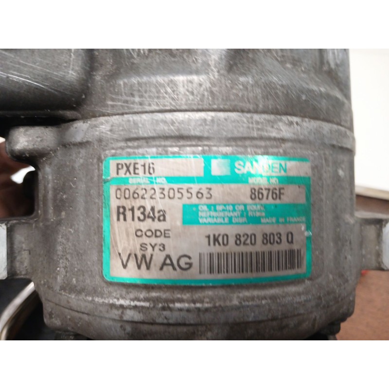 Recambio de compresor aire acondicionado para volkswagen passat b6 (3c2) 2.0 tdi 16v referencia OEM IAM   