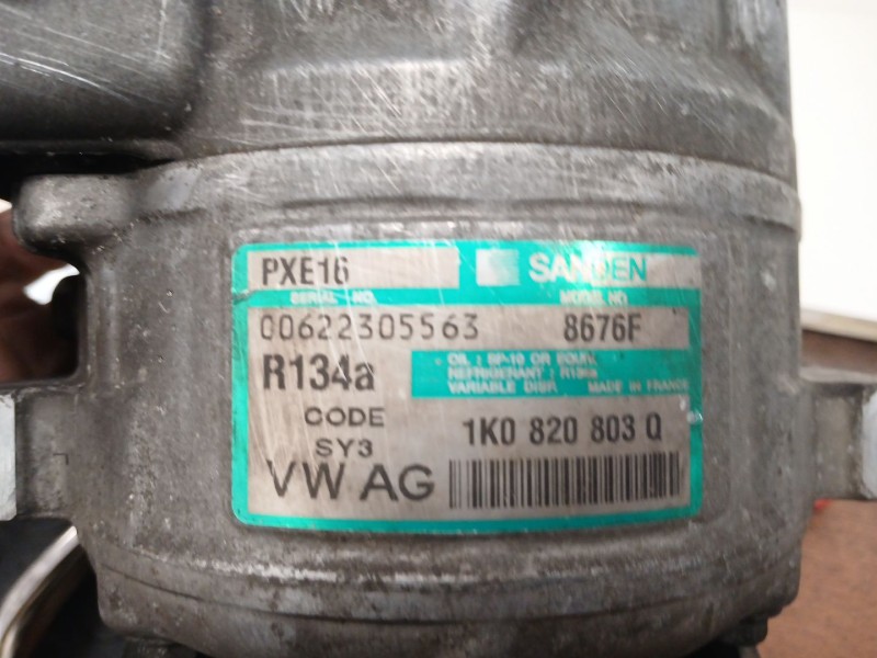 Recambio de compresor aire acondicionado para volkswagen passat b6 (3c2) 2.0 tdi 16v referencia OEM IAM   