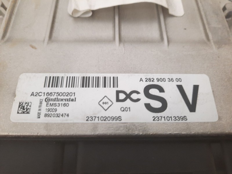 Recambio de centralita motor uce para renault megane iv grandtour bose-edition referencia OEM IAM 23710299S A2C1667500201 A28290