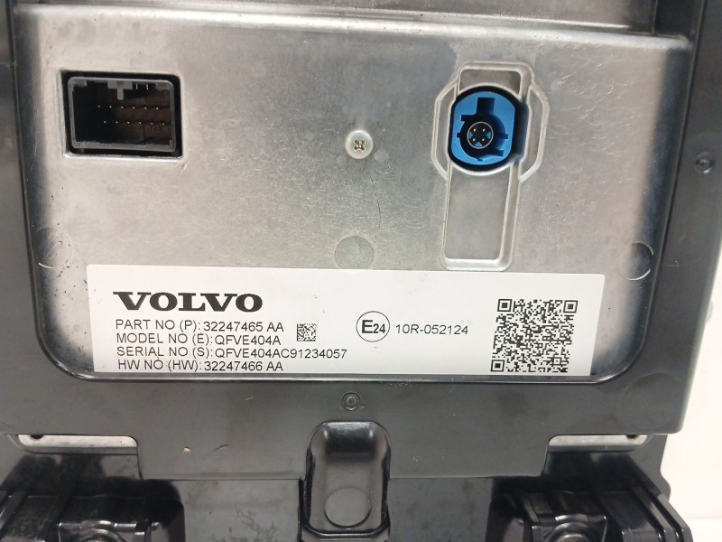 Recambio de pantalla multifuncion para volvo xc40 (536) d4 awd referencia OEM IAM   