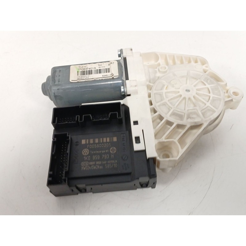 Recambio de motor elevalunas delantero izquierdo para seat leon (1p1) 2.0 tdi referencia OEM IAM 1P0837401A 1K0959793H 