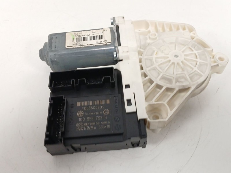 Recambio de motor elevalunas delantero izquierdo para seat leon (1p1) 2.0 tdi referencia OEM IAM 1P0837401A 1K0959793H 