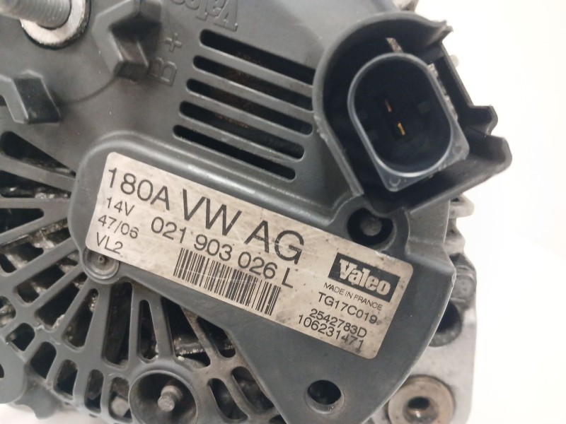 Recambio de alternador para volkswagen passat b6 (3c2) 2.0 tdi referencia OEM IAM 021903026L TG17C019 