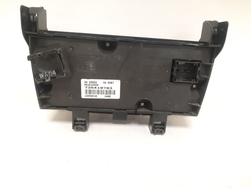 Recambio de mando climatizador para fiat punto (199) easy referencia OEM IAM 735419793 A83010200 