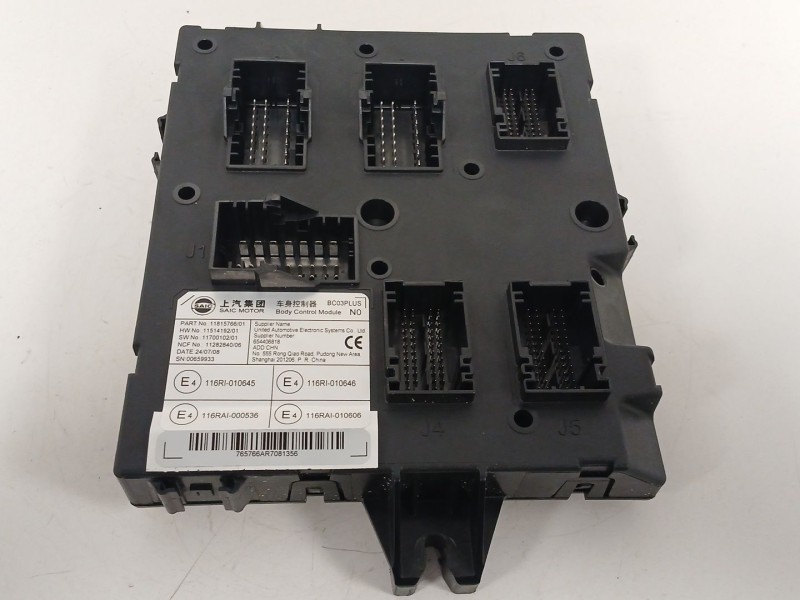 Recambio de modulo electronico para mg mg3 hybrid+ 1.5 referencia OEM IAM 11815766 11514192 11700102