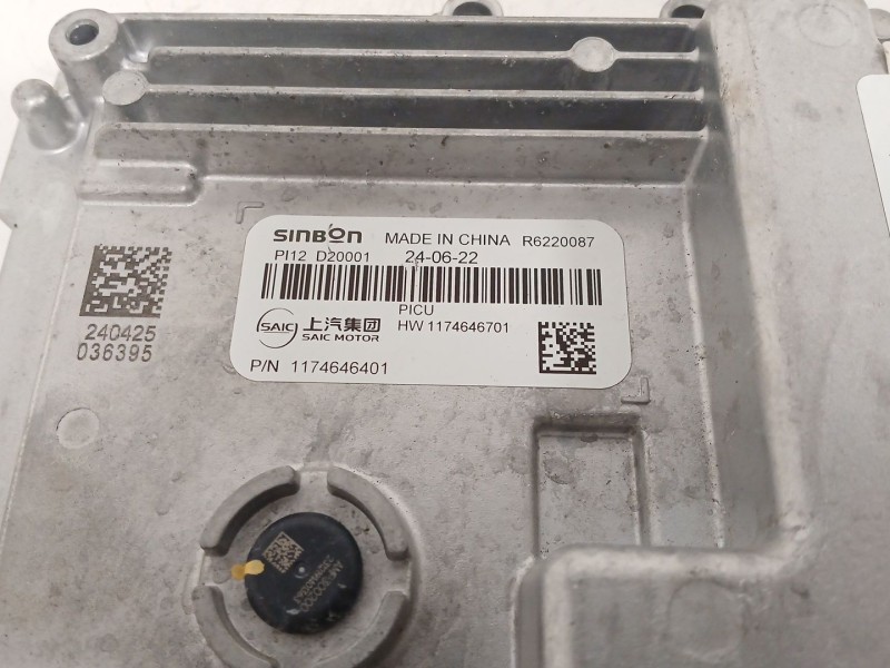 Recambio de centralita motor uce para mg mg3 hybrid+ 1.5 referencia OEM IAM 1174646401 R6220087 