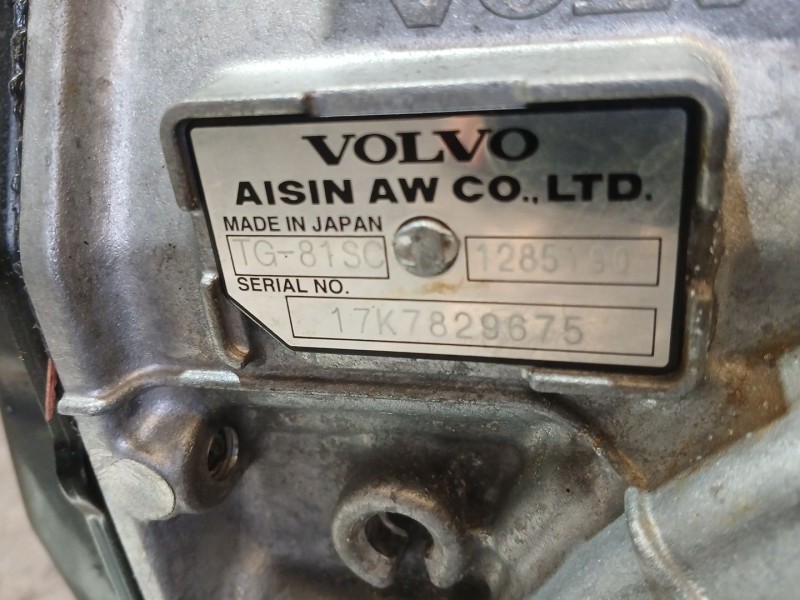 Recambio de caja cambios para volvo xc40 (536) d4 awd referencia OEM IAM TG81SC  